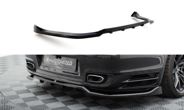 Maxton Design Middle Diffusor Rear Extension DTM Look - Porsche 911 Turbo 997