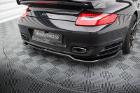 Maxton Design Middle Diffusor Rear Extension DTM Look - Porsche 911 Turbo 997