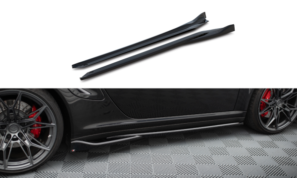 Maxton Design Side Skirts Diffusers - Porsche 911 Turbo 997