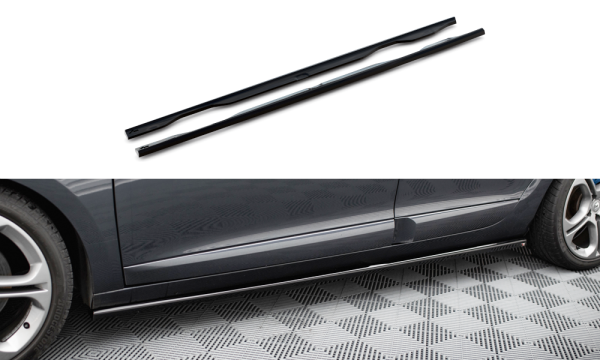 Maxton Design Side Skirts Diffusers - Renault Megane GT MK3 Facelift