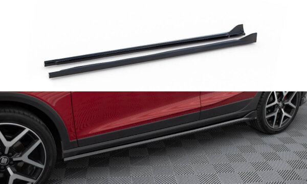 Maxton Design Side Skirts Diffusers - Seat Arona FR Mk1