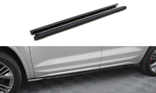 Maxton Design Side Skirts Diffusers - Skoda Kodiaq RS Mk1 Facelift