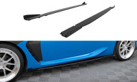 Maxton Design Street Pro Side Skirts Diffusers V1 + Flaps...