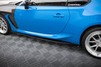 Maxton Design Street Pro Side Skirts Diffusers V1 + Flaps - Toyota GR86 Mk1