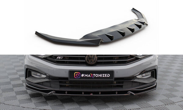 Maxton Design Front Extension V1 - VW Passat R-Line B8 Facelift