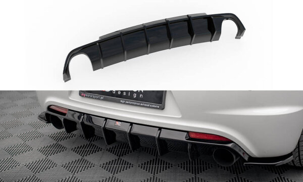 Maxton Design Diffusor Heckansatz V1 - VW Scirocco R Mk3