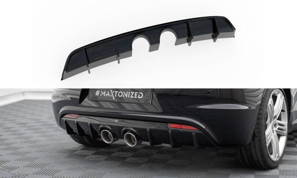 Maxton Design Diffusor Rear Extension V3 - VW Scirocco R Mk3