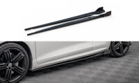 Maxton Design Side Skirts Diffusers V2 + Flaps - VW...