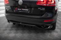 Maxton Design Middle Diffusor Rear Extension DTM Look - VW Touareg Mk2