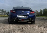 FOX Endschalldämpfer rechts/links - 1x114 Typ 25 - 22+ Toyota GR86