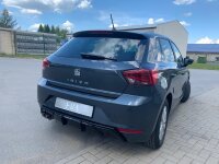 FOX Endschalldämpfer ohne Abgasklappe - 2x80 Typ 25 - 17+ Seat Ibiza V KJ 1.5