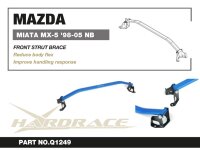 Hardrace Front Upper Strut Bar 2-Point - 99-05 Mazda MX-5 NB