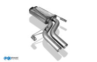 FOX Front Silencer 2x 63,5 mm - BMW E32 730i/735i