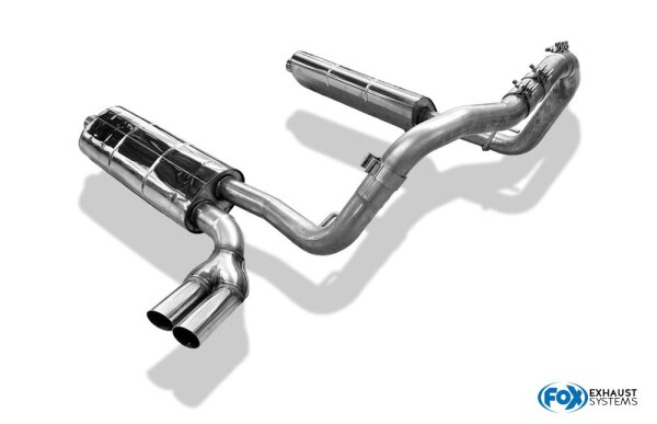 FOX Exhaust System - 2x70 Typ 14 - 04+ Mercedes G-Class G500 - 453