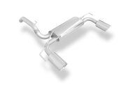 FOX Endschalldämpfer quer 1x90 Typ 25 - 14+ Opel Adam S