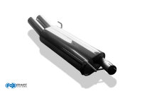 FOX final silencer - 2x76 Typ 10 - VW Golf III GTI/VR6