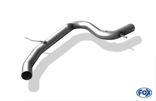 FOX Middle Silencer Replacement Pipe - VW Golf VI