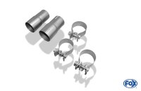 FOX Middle Silencer Replacement Pipe - VW Golf 6