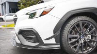 APR Performance Front Wind Splitter + Rods - 22+ Subaru WRX