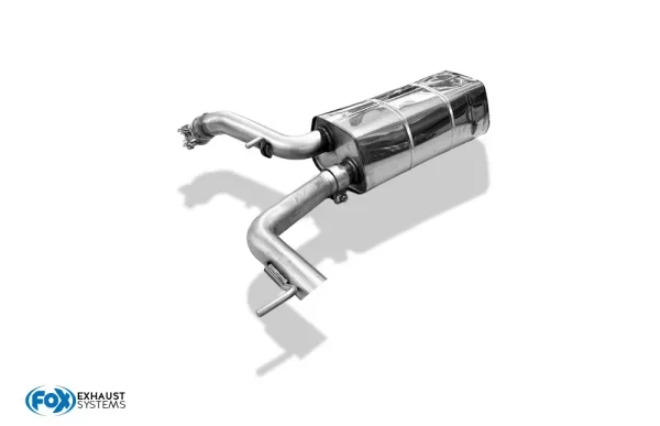 FOX Endschalldämpfer (ohne Endrohr) - Audi A2 1.4 36L Tank