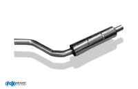 FOX Front Silencer - Audi A2 1.4 36L Tank