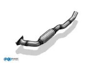 FOX Front Pipe with flex piece (suitable for the original cat or FOX cat) - Audi A2 1.4