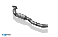 FOX Front Pipe with flex piece (suitable for the original cat or FOX cat) - Audi A2 1.4