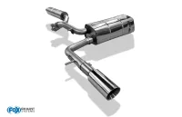 FOX Front silencer + Final silencer - 1x90 Typ 25 - Audi...