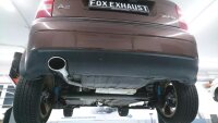 FOX Vorschalldämpfer + Endschalldämpfer 115x85 Typ 32 - Audi A2 1.4 TDI