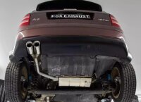 FOX Vorschalldämpfer + Endschalldämpfer 2x76 Typ 25 - Audi A2 1.4 TDI