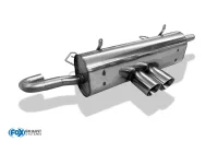 FOX Endschalldämpfer mittig 2x90 Typ 25 - 99+...