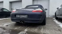 FOX final silencer center exit - 2x90 Typ 25 - 99+ Porsche Boxster Typ 986