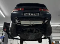 FOX Endschalldämpfer quer Ausgang rechts/links - 1x90 Typ 25 - Toyota MR2 W2