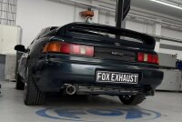 FOX Final Silencer across exit 1x90 Typ 25 - Toyota MR2 W2