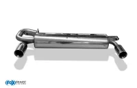 FOX final silencer across exit right/left - 1x90 Typ 25 -...