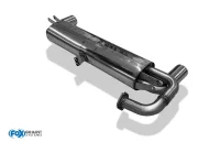 FOX final silencer across exit right/left - 1x90 Typ 25 -...