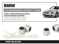 Hardrace Front Lower Rear Arm Bushings (Harden Rubber) - BMW 5 Series E39/E60/E61 / BMW 6 Series E63/E64 / BMW 7 Series E65/E66/E67/E68