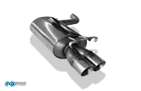 FOX final silencer - 2x76 Typ 25 - Mercedes 190 W201