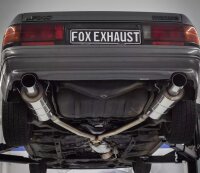FOX Endschalldämpfer 1x100 Typ 10 - Mazda RX7