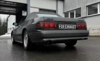 FOX Endschalldämpfer JDM Style 1x114 Typ 10 burned - Mazda RX7