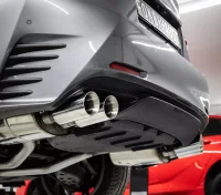 FOX Endschalldämpfer 2x90 Typ 25 - 15+ Lexus RC200T