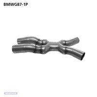 Bastuck Tube replacing front silencer - BMW 2 Series G87 M2