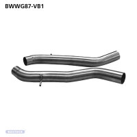 Bastuck Exhaust System Ø 110 mm (RACE look) for serial exhaust flap - BMW 2 Series G87 M2