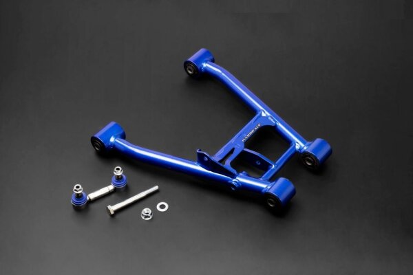 Hardrace Rear Lower Control Arm (Tubular Type) (Harden Rubber) incl. Stabilizer Link - 99-05 Mazda MX-5 NB