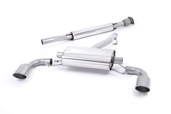 Milltek Exhaust System Brushed Titanium Tips - Subaru BRZ / Toyota GR86 / Toyota GT86