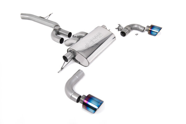 Milltek Exhaust System Burnt Titanium Tips - 21+ Toyota Supra A90 2.0 Turbo B48 (OPF/GPF Models only)