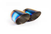 Milltek Exhaust System Burnt Titanium Tips - 17-20 Suzuki...