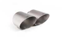 Milltek Exhaust System Brushed Titanium  Tips - 17-20...