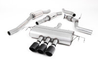 Milltek Exhaust System Carbon Tips - 17-22 Honda Civic...