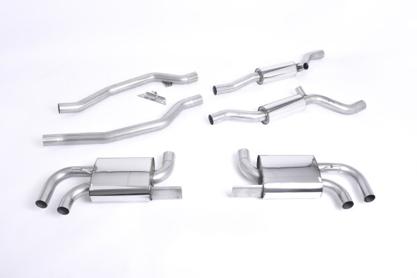 Milltek Exhaust System OEM-Look - 10-14 Porsche Cayenne 958 Turbo 4.8 V8 (Pre-Facelift)